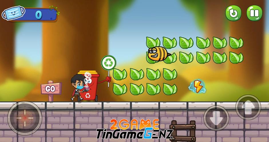 Trở thành công dân gương mẫu bảo vệ môi trường trong game nhập vai Earth Savers