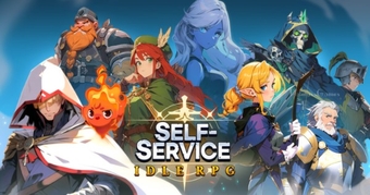 Trở thành hiệp sĩ huyền thoại trong tựa game Self Service Knight Idle RPG