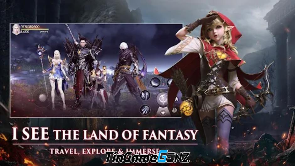 Tựa game MMORPG mới Last Ultima khám phá thế giới phép thuật trên Android và IOS