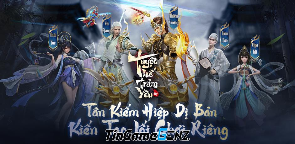 Tựa game Tuyệt Thế Trảm Yêu Kí sắp ra mắt, cực kỳ hấp dẫn