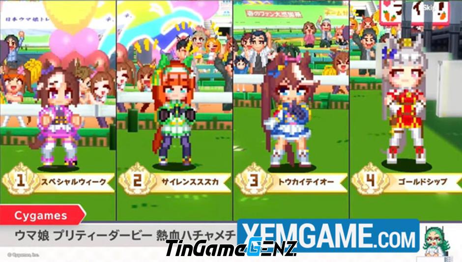 "Uma Musume: Pretty Derby - Game gacha waifu sắp ra mắt phiên bản tiếng Anh"