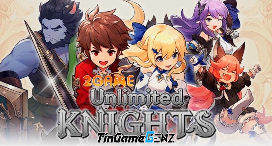 Unlimited Knights: Speedy RPG - Siêu phẩm game nhập vai không giới hạn