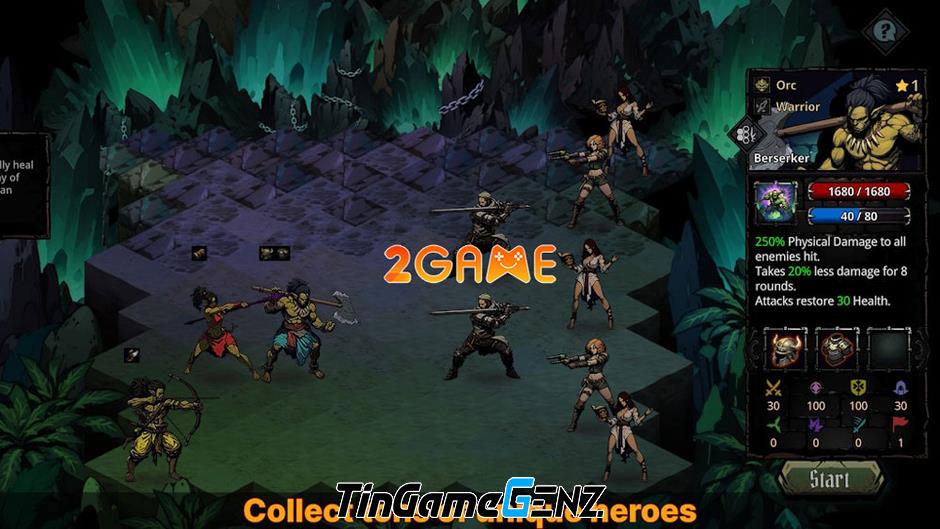 Valefor: Game chiến thuật RPG turn-based trong hầm ngục u tối