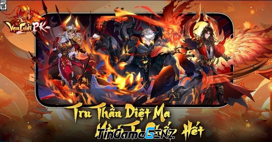 Vạn Giới PK: Game mới siêu hot với chủ đề 