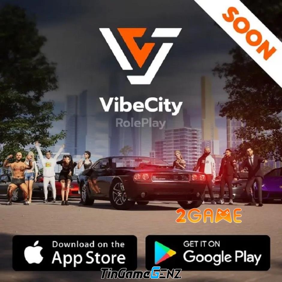 VibeCity Mobile: Game nhập vai hành động thế giới mở, lấy cảm hứng từ GTA