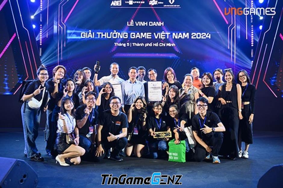 VNGGames đoạt giải Nhà phát hành xuất sắc nhất tại Vietnam Game Award 2024 hai năm liền