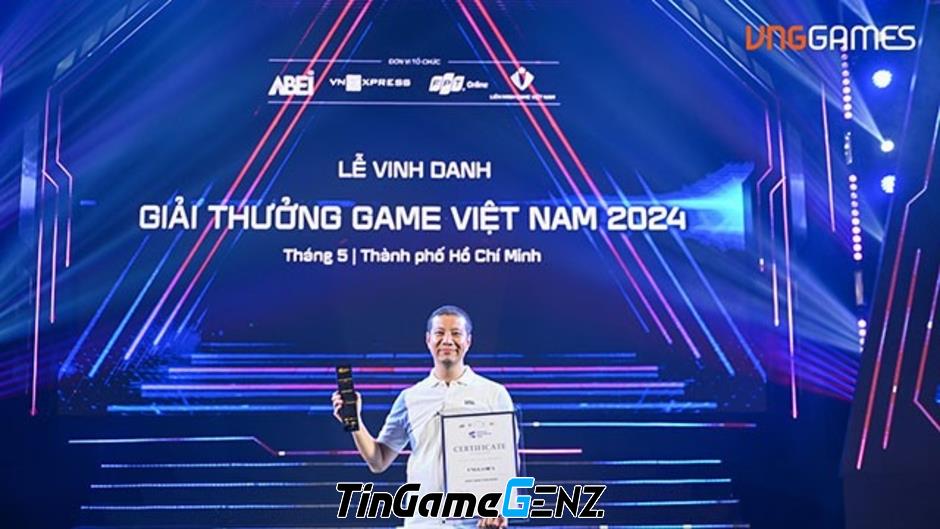 VNGGames đoạt giải Nhà phát hành xuất sắc nhất tại Vietnam Game Award 2024 hai năm liền