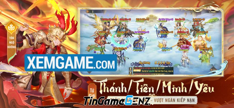 VNGGames phát hành Tây Du VNG: Đại Náo Tam Giới tại Viet Nam