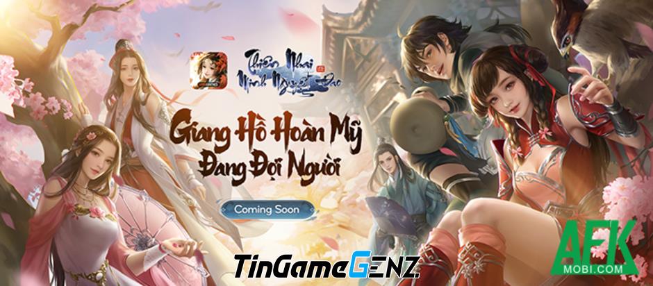 VNGGames ra mắt game Thiên Nhai Minh Nguyệt Đao trên di động