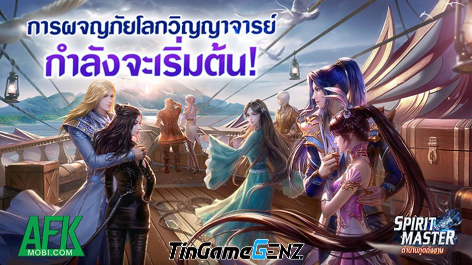 VNGGames thử nghiệm game Đấu La mới Spirit Master tại Thái Lan