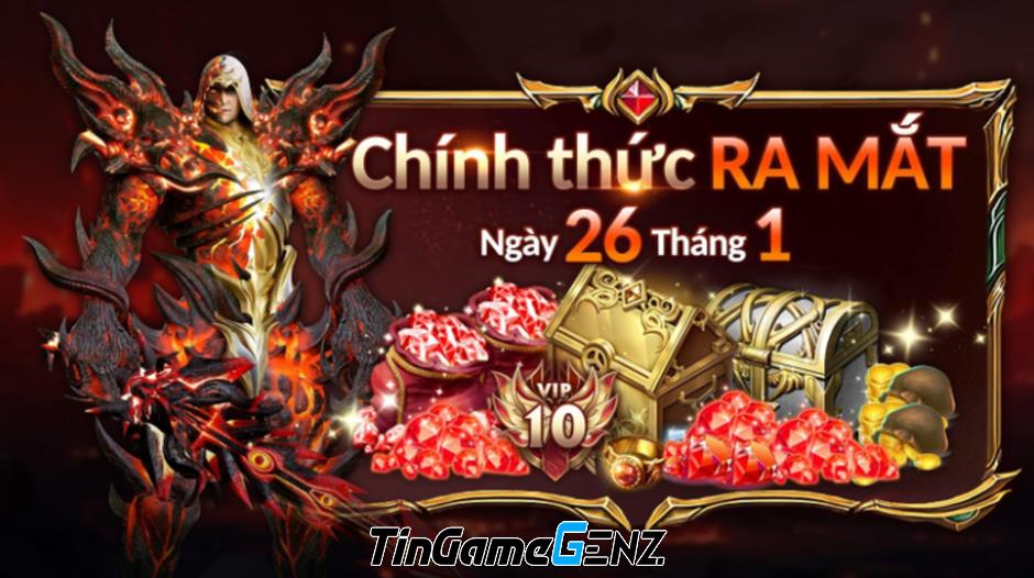 Võ Thần Kỳ Tích - Game nhập vai kinh điển sẽ ra mắt vào ngày 26/01