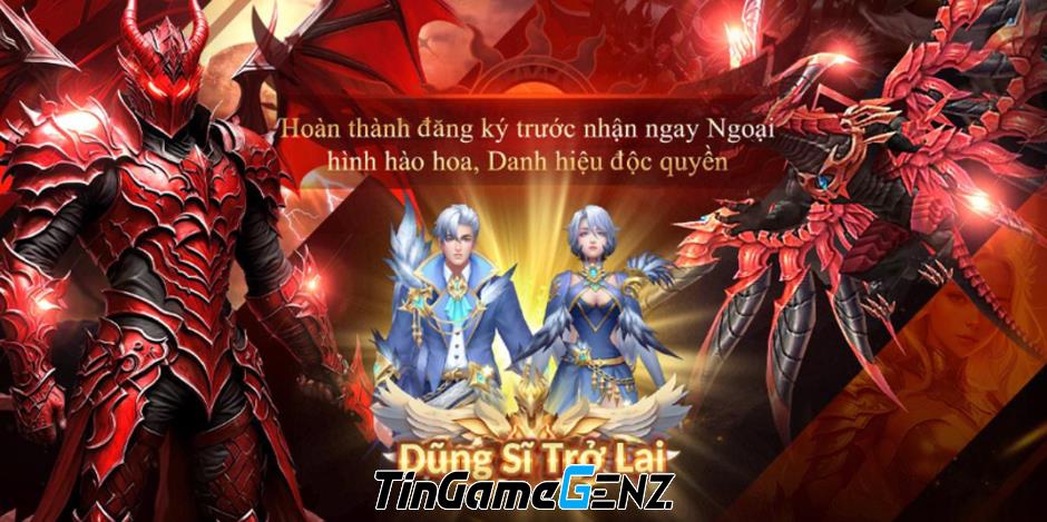 Võ Thần Kỳ Tích - Game nhập vai kinh điển sẽ ra mắt vào ngày 26/01