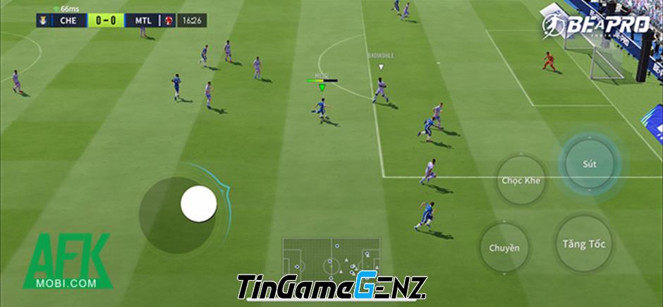 VTC Game mang game bóng đá Be A Pro: Football về Việt Nam