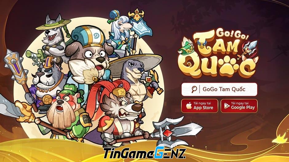 VTC Game ra mắt GoGo Tam Quốc tại Việt Nam