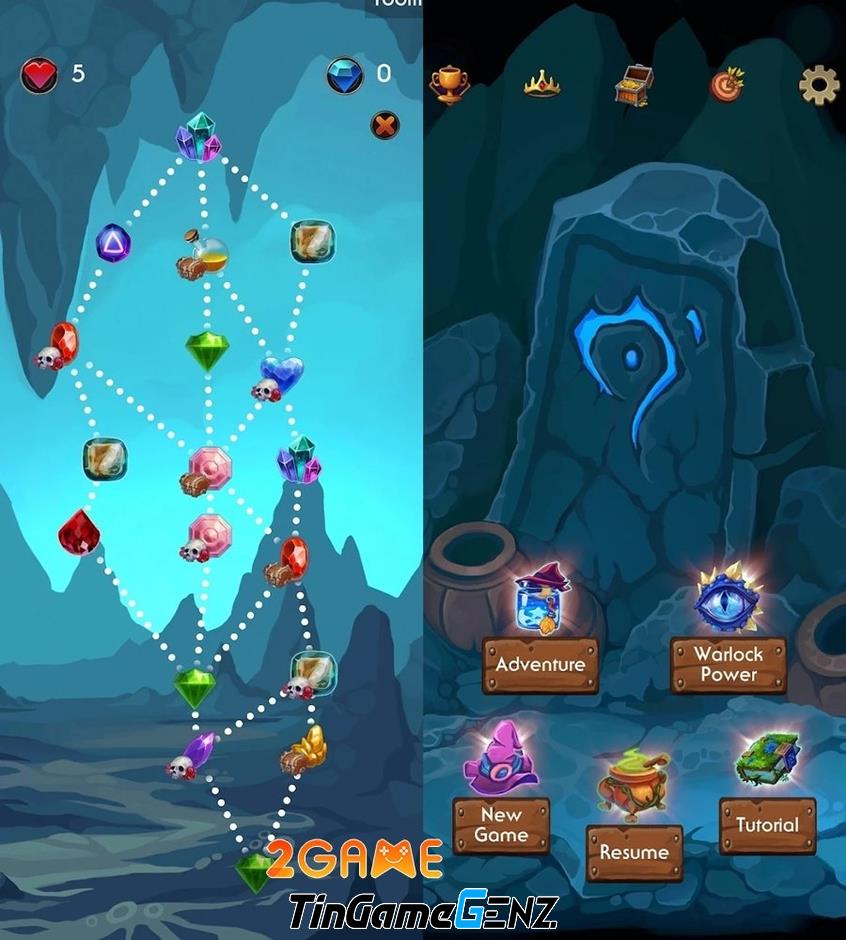 Warlock TetroPuzzle – Game giải đố tetromino mới trên di động