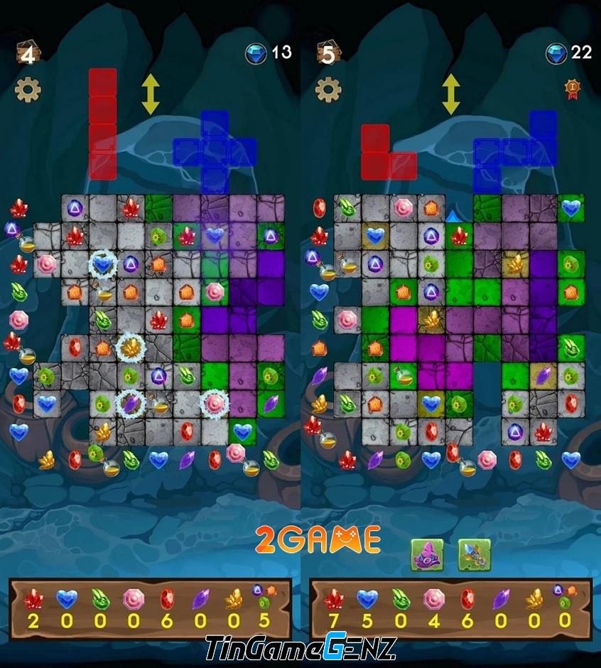 Warlock TetroPuzzle – Game giải đố tetromino mới trên di động