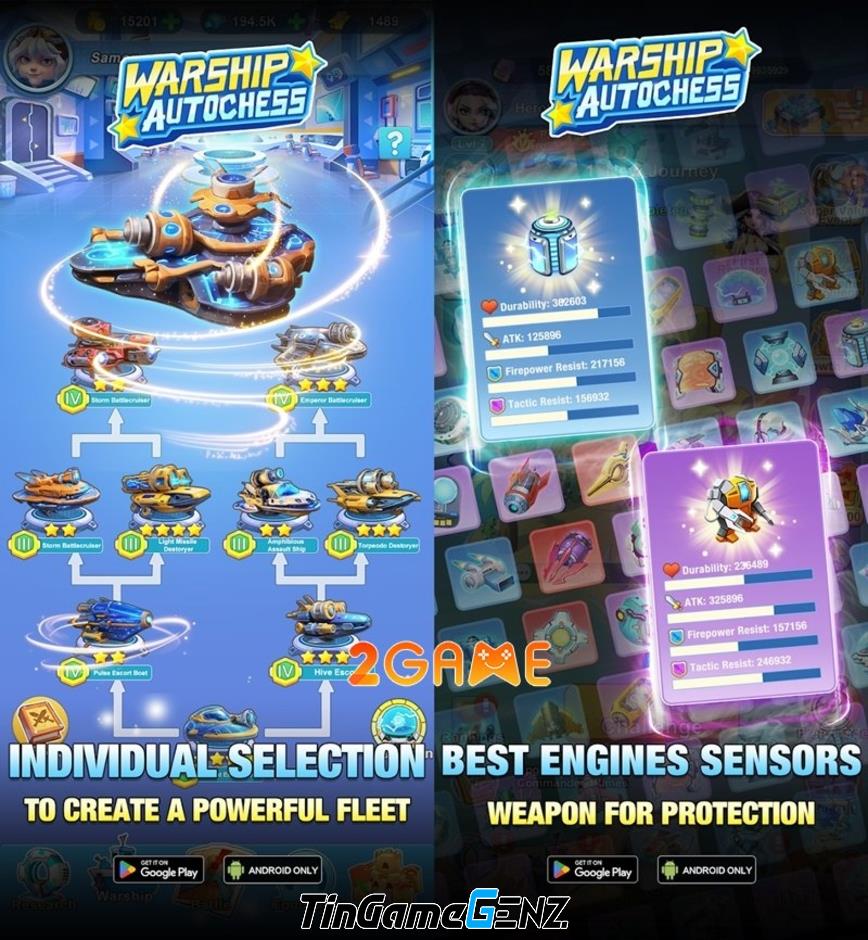 Warship Auto Chess: Chế độ PVE mới lạ trong thể loại auto chess