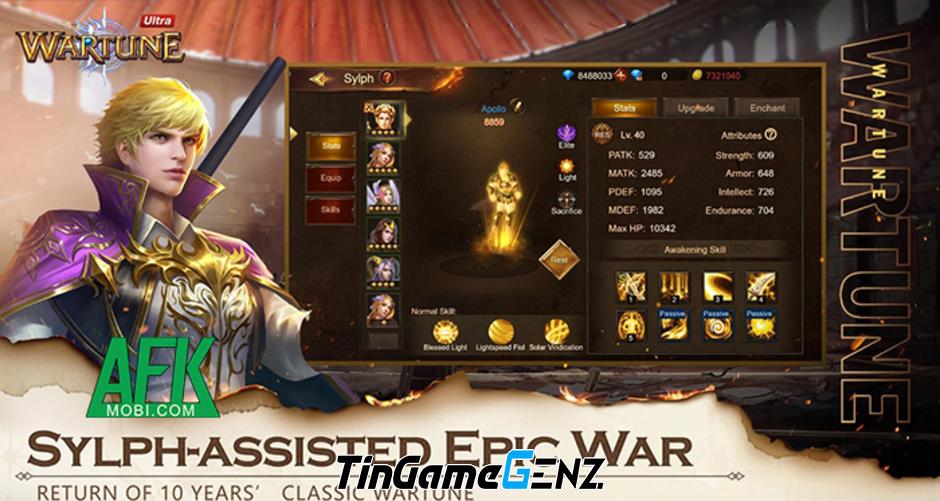 Wartune Ultra - Phiên bản di động của webgame Thần Khúc huyền thoại