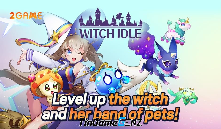 Witch Idle: Thế giới phép thuật rực rỡ