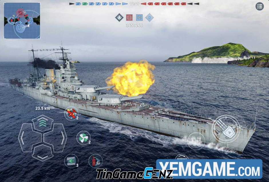 World of Warships: Legends - Game đấu tàu nổi tiếng ra mắt toàn cầu trên di động