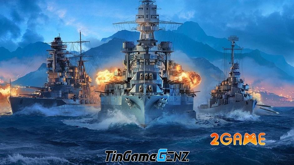 World of Warships: Legends - Game hành động điều khiển tàu chiến trên mobile