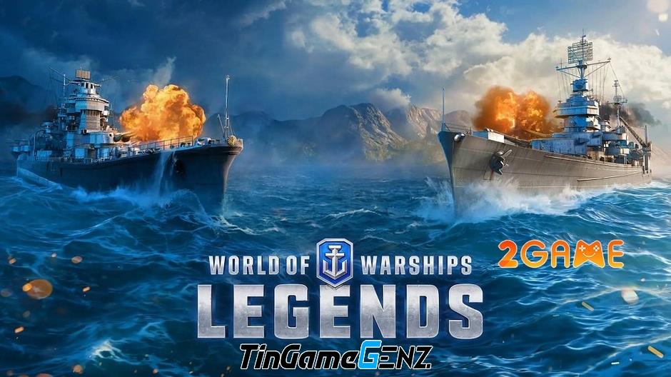 World of Warships: Legends - Game hành động điều khiển tàu chiến trên mobile