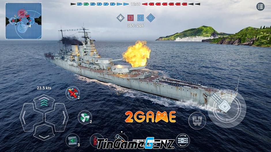 World of Warships: Legends - Game hành động điều khiển tàu chiến trên mobile