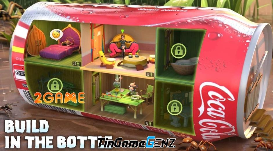 Xây dựng căn cứ nhỏ trong game chiến thuật Little Land