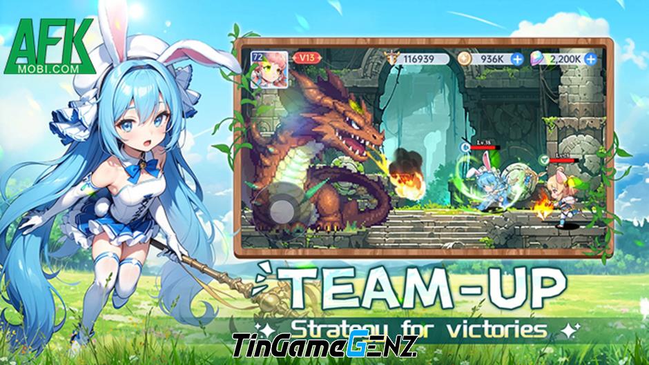 Xây Dựng Đội Hình Tuyệt Đẹp Với Các Nữ Waifu Dễ Thương Trong Game Princess Melody!