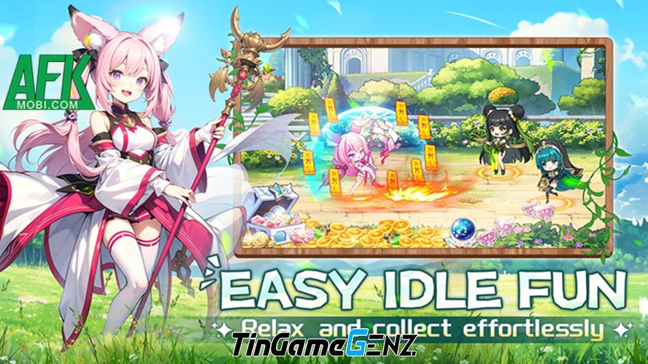 Xây Dựng Đội Hình Tuyệt Đẹp Với Các Nữ Waifu Dễ Thương Trong Game Princess Melody!