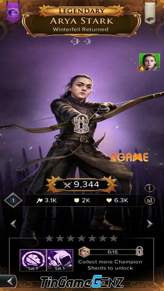 Xây dựng đội hình với các Champions hàng đầu trong Game of Thrones: Legends RPG