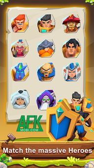 Xây Dựng Đội Quân Ngay Trong Từng Chương Chơi Của Call Of Heroes – Merge & Clash!