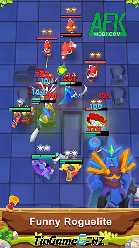 Xây Dựng Đội Quân Ngay Trong Từng Chương Chơi Của Call Of Heroes – Merge & Clash!