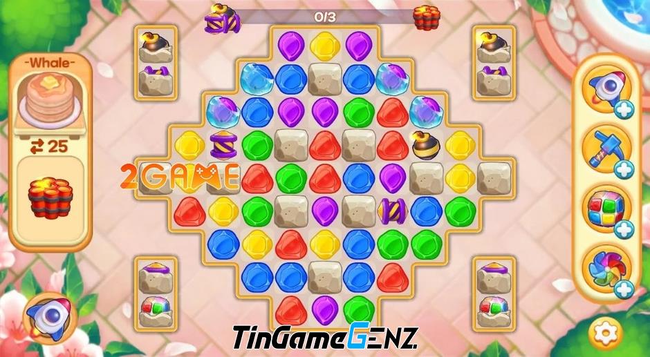 Xây dựng thành phố đảo trong game xếp hình Harbor City with Puzzle