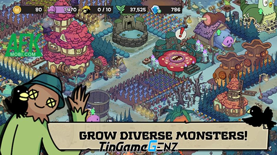 Xây dựng trang trại quái vật và trả thù con người trong Anna’s Monster Farm: BEGINS