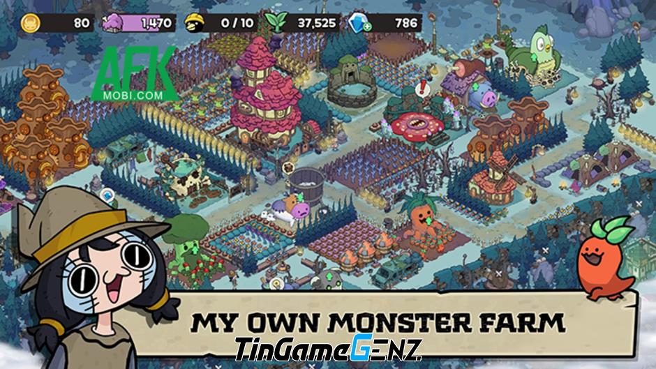 Xây dựng trang trại quái vật và trả thù con người trong Anna’s Monster Farm: BEGINS