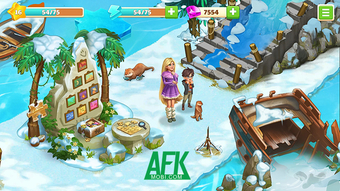 Xây dựng trang trại trên hòn đảo nhiệt đới với Frozen Farm: Island Adventure