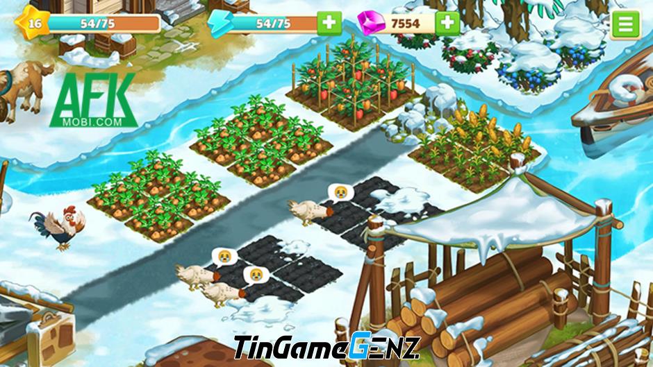 Xây dựng trang trại trên hòn đảo nhiệt đới với Frozen Farm: Island Adventure