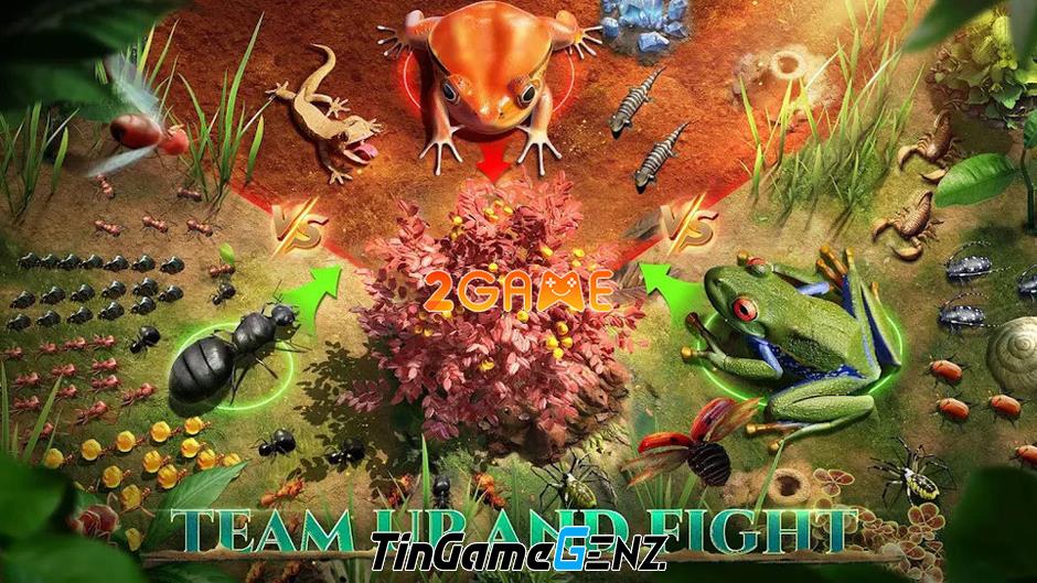 Xây dựng vương quốc kiến trong game chiến thuật The Ants: Odd Allies