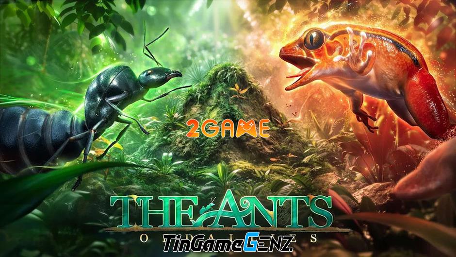 Xây dựng vương quốc kiến trong game chiến thuật The Ants: Odd Allies