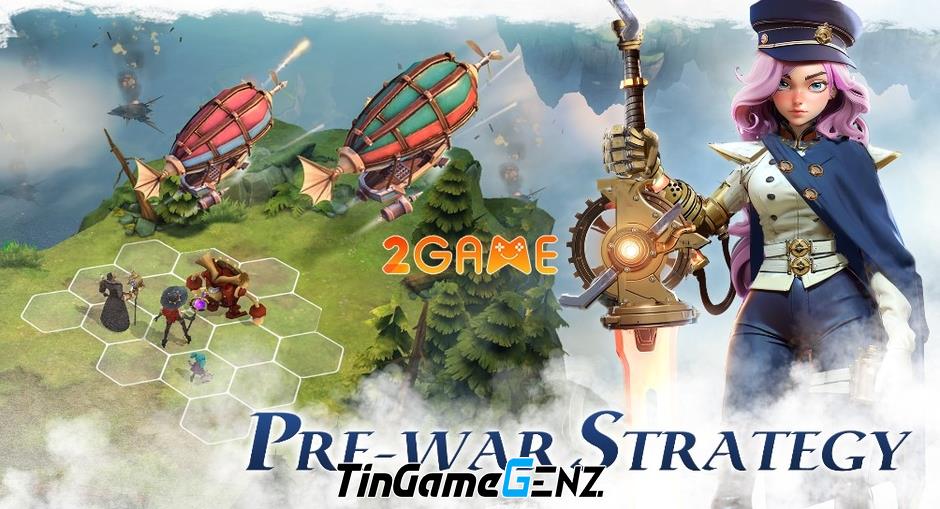 Xây dựng vương quốc trên mây trong Skyland Wars