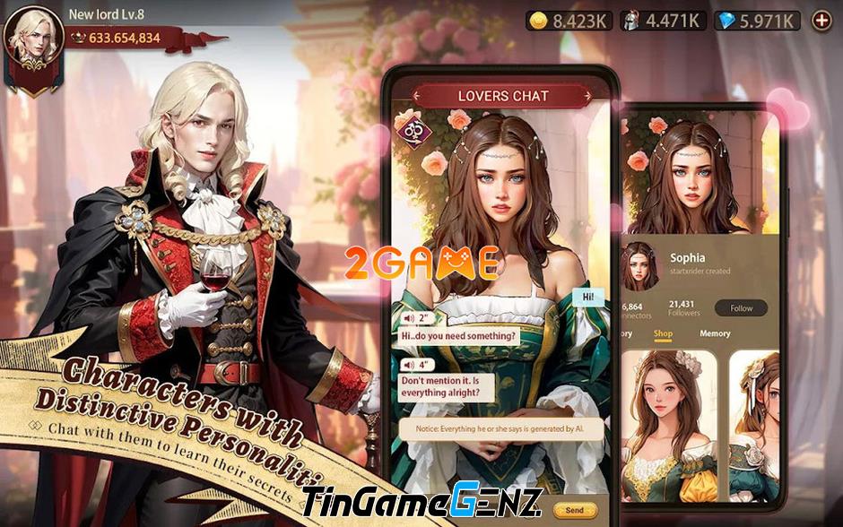 Yes Your Highness – Game mô phỏng hoàng cung đã ra mắt trên iOS