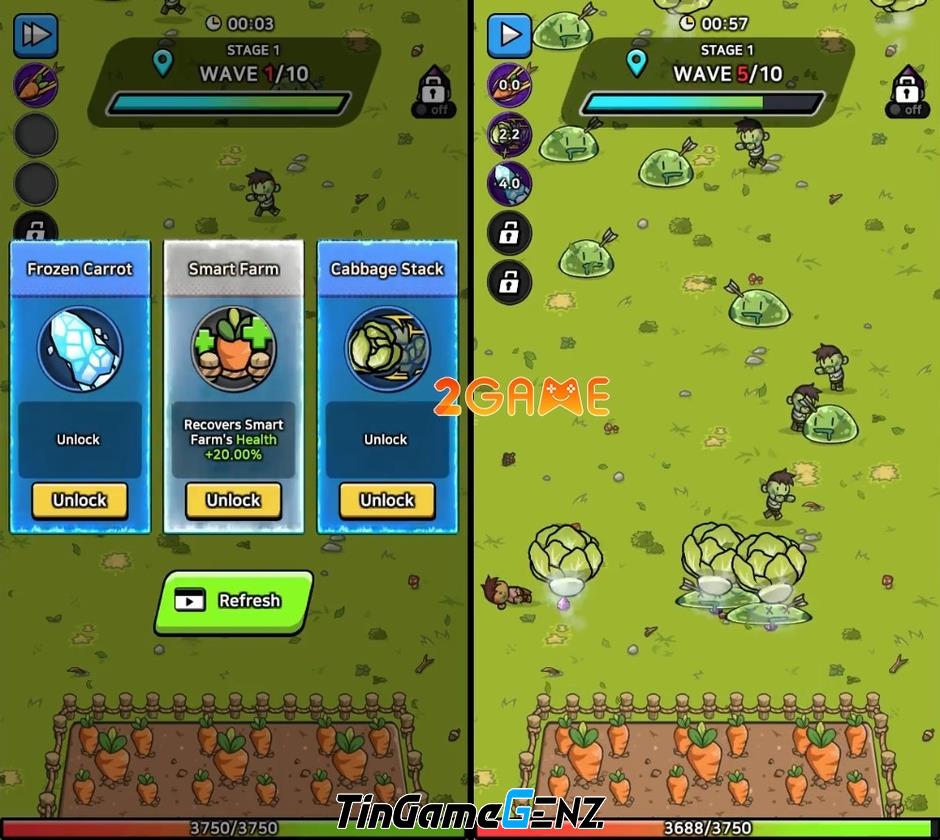 "Zombie Bunny Farm: Chiến Đấu Bảo Vệ Trang Trại Với Những Chú Thỏ Đáng Yêu!"