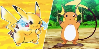 **"Chấn Động Trong Pokemon Blue: Pikachu Bất Ngờ Tiến Hóa Thành Raichu Ngay Cả Khi Không Có Đá Sét"**