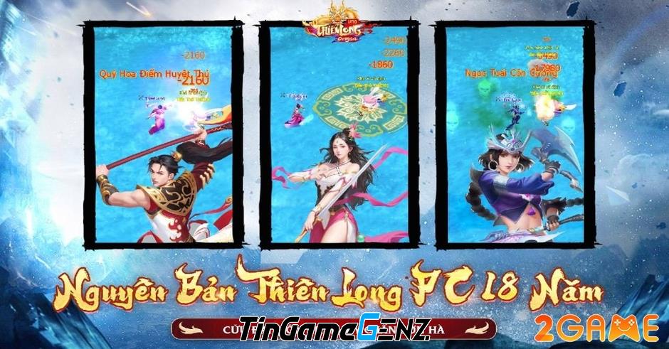 **Tân Thiên Long Chuyển Mình Thành Thiên Long Origin: Huyền Thoại Game Trở Lại Với Sự Đổi Mới!**