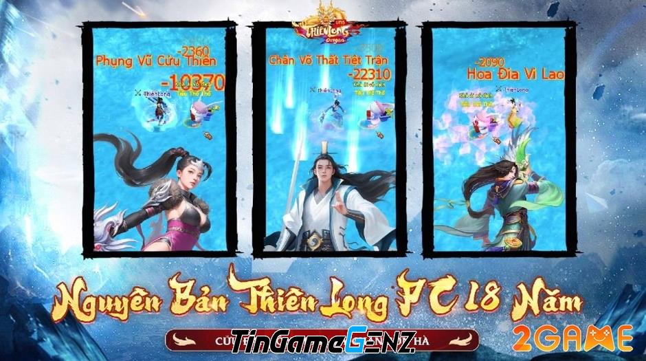 **Tân Thiên Long Chuyển Mình Thành Thiên Long Origin: Huyền Thoại Game Trở Lại Với Sự Đổi Mới!**