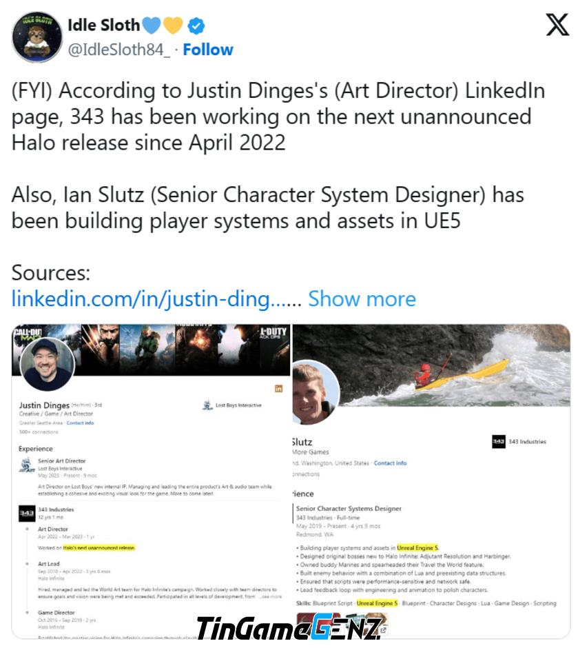 343 Industries đang phát triển trò chơi Halo mới?