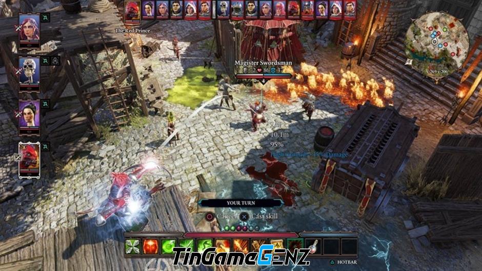 5 game nhập vai chiến thuật giống 'Baldur's Gate 3'