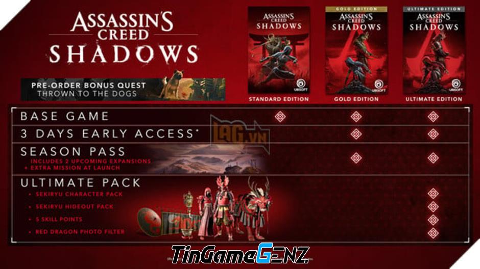 Assassin's Creed Shadows Gây Tranh Cãi, Bản Sưu Tầm Cháy Hàng Rất Nhanh