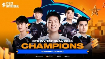 Baisha Gaming vẫn là vô địch Đột Kích quốc tế ở CFS Invitational 2024